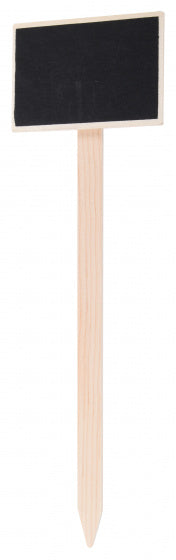 Plantenlabels Hout, 2st.