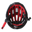 fietshelm met verlichting unisex wit mt 49-59