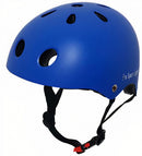 fietshelm junior polystyreen blauw maat S