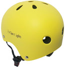 fietshelm junior polystyreen geel maat M