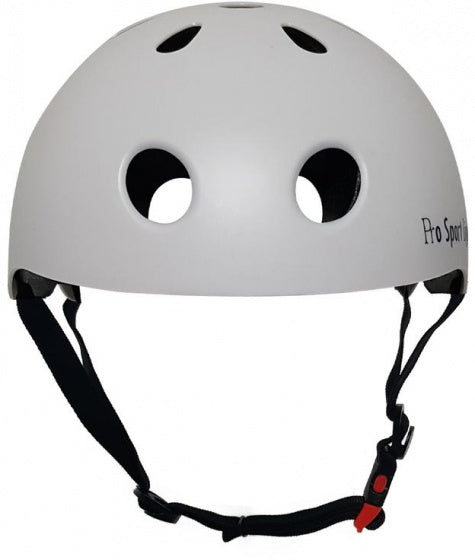 fietshelm junior polystyreen wit maat S