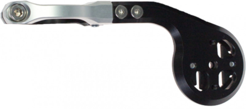 stuurhouder Vibe Aero Garmin 19,2 cm aluminium zwart