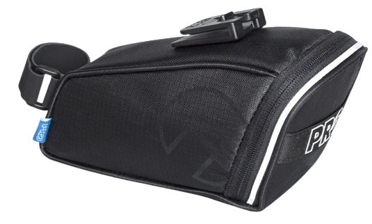 zadeltas Maxi Quick Release 1 liter nylon zwart