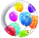 borden ballonnen junior 23 cm karton wit 8 stuks