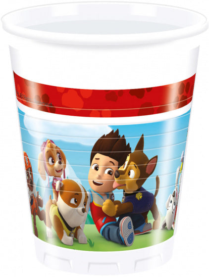 Paw Patrol Bekers, 8st.