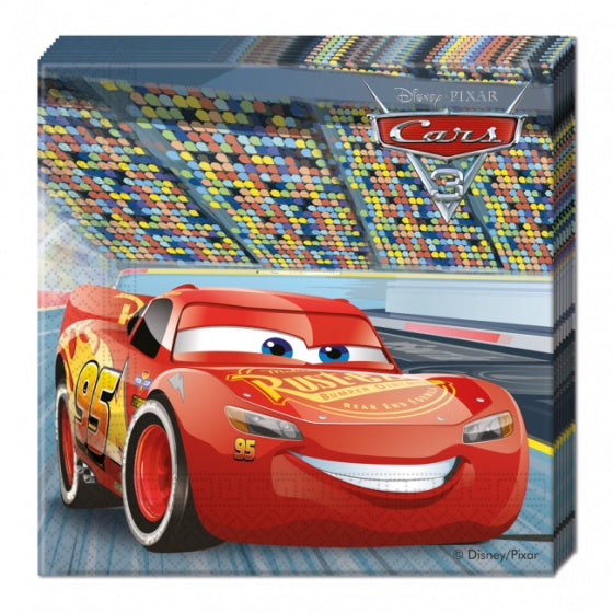 Cars 3 Servetten, 20st.
