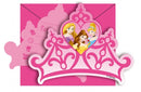 Disney Prinses Uitnodigingen, 6st.