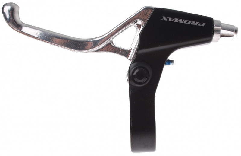 remgreep V-brake/cantilever links 2-vinger zilver/zwart
