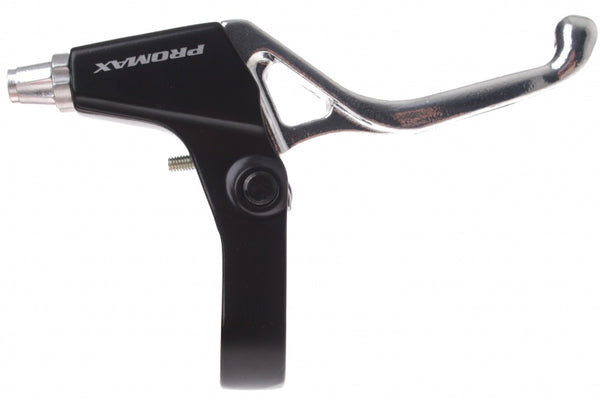 remgreep V-brake/cantilever rechts 2-vinger zilver/zwart