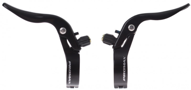 Remgreepset Promax Cycle Cross aluminium - zwart