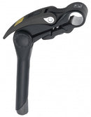 Stuurpen 1" Promax aluminium 0-70° verstelbare hoek met Ø25,4 mm klem - zwart