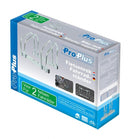 fietsenrek voor twee fietsen 26 x 40 x 33 cm zilver