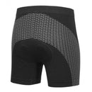 fietsbroek P-Beyond heren polyamide zwart maat S/M