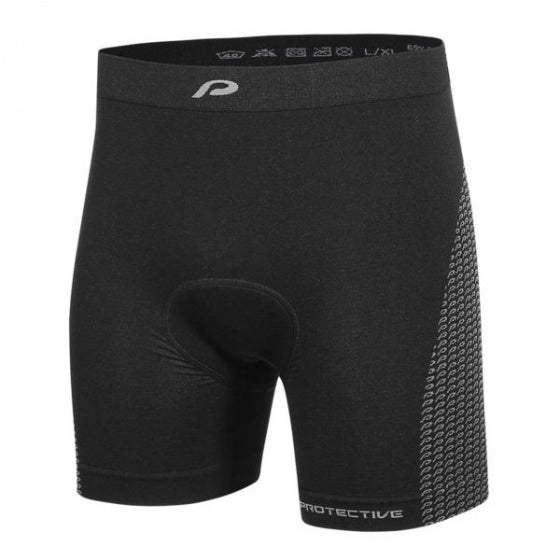 fietsbroek P-Beyond heren polyamide zwart mt XXL/3XL