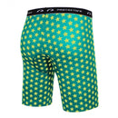 fietsbroek P-Meteor heren polyester groen maat S