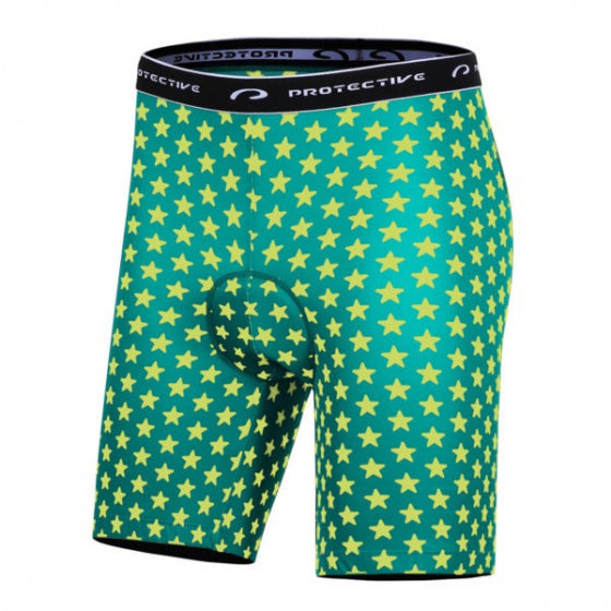 fietsbroek P-Meteor heren polyester groen maat 5XL