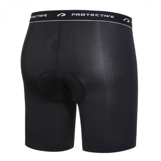 fietsbroek P-Underpant heren polyester zwart maat M