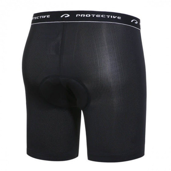 fietsbroek P-Underpant heren polyester zwart mt 3XL