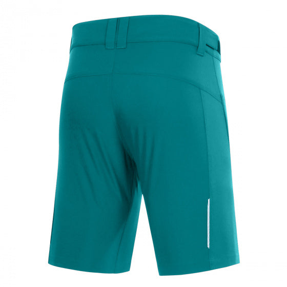 fietsbroek P-Valley dames polyester mintgroen mt 48