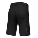 fietsbroek P-Valley heren polyester zwart maat S