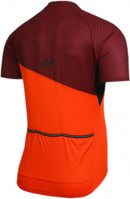 fietsshirt P-So High heren polyester rood mt M