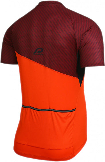 fietsshirt P-So High heren polyester rood mt 5XL