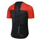 fietsshirt P-Transform heren polyester rood/zwart mt 3XL