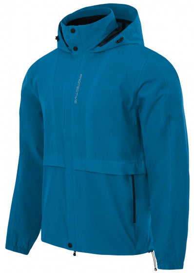 regenjas P-Time Travel heren polyester blauw mt XXL