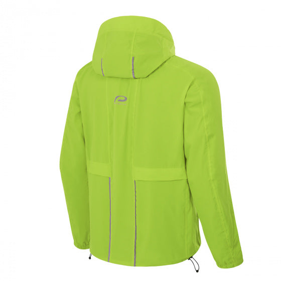 regenjas P-Time Travel heren polyester lime maat S