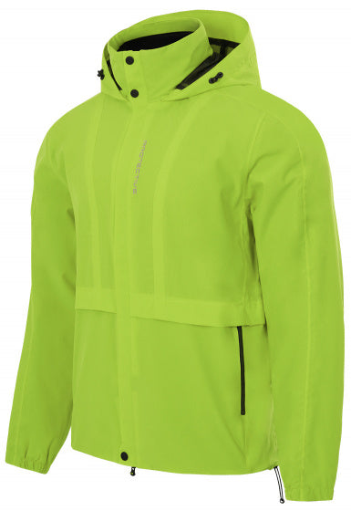 regenjas P-Time Travel heren polyester lime maat S