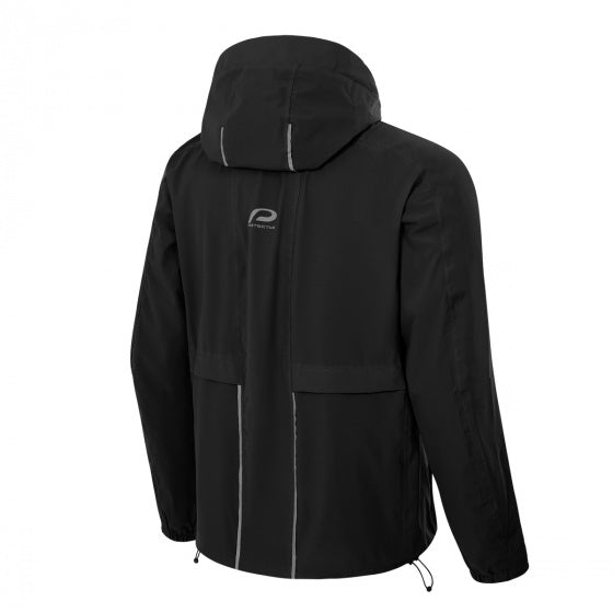 regenjas P-Time Travel heren polyester zwart mt 3XL