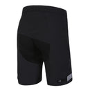 regenshort P-Seattle heren polyamide zwart maat 4XL