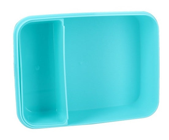 lunchbox Eat Drink Repeat junior 16 x 13 cm blauw 3-delig