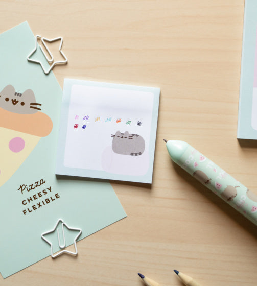 balpen Pusheen 3D 10-kleuren junior 16 cm groen