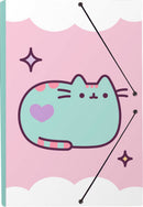 elasto-/foldermap The Cat A4 34 x 24,5 cm roze/wit