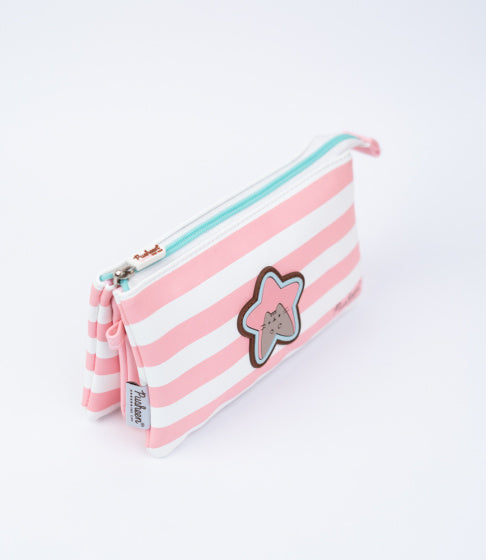 etui Rose Collection meisjes 21 x 12 cm synthetisch roze