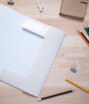 elasto-/foldermap The Cat A4 34 x 24,5 cm crème/grijs