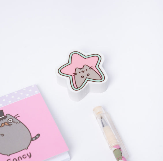 gum Star junior rubber wit/roze