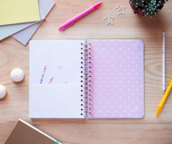 notitieboek Foodie Collection A5 14,8 x 21 cm mingroen