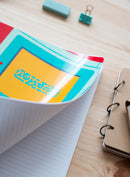 notitieboek Gamer A4 gelinieerd rood 80 pagina's