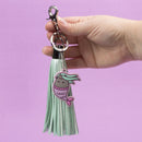 Pusheen 3-in-1 USB-oplaadkabel Tassel groen