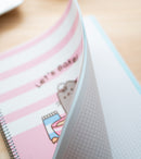 schrijfblok Rose Collection geruit 5 mm A4 papier roze