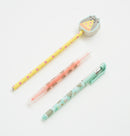 schrijfset Foodie junior groen/roze 7-delig