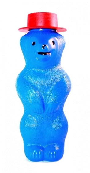 bellenblaas toverbeer 170 ml blauw