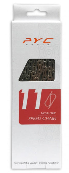 ketting 1/2 x 11/128 inch 11S 116 schakels 5,35 mm zilver