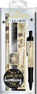 schrijfwarenset Harry Potter zwart 5-delig