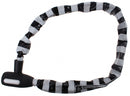 kettingslot 90 cm wit/zwart