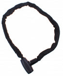 kettingslot vaste kop 110 cm 6 mm zwart