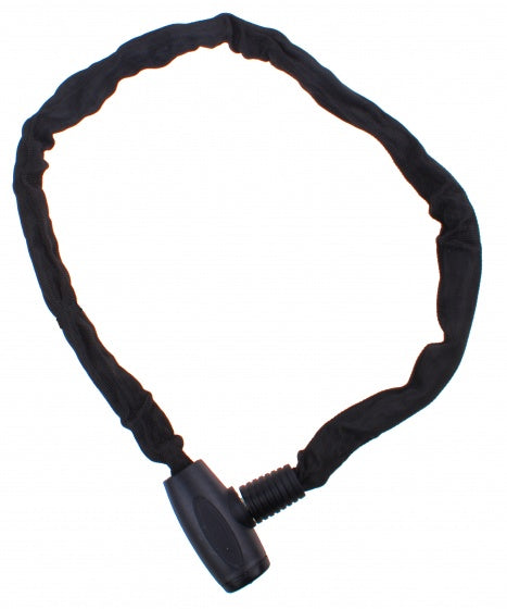 kettingslot vaste kop 110 cm 6 mm zwart