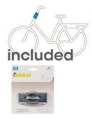 Fietszitje Voor Dots Antraciet Zwart + Bevestiging